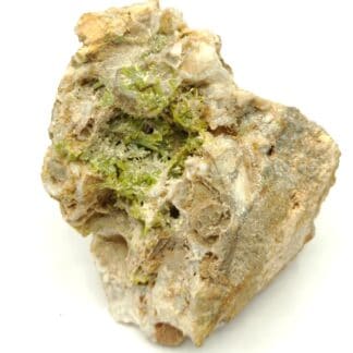 Pyromorphite verte, Schletzenburg, Steinbach, Haut-Rhin, Alsace.