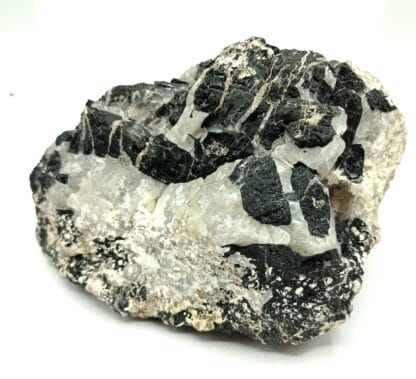 Schorl (Tourmaline), Beauchaud, Forez, Puy-de-Dôme, Auvergne.