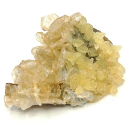 Célestine (Célestite) et Calcite, Fortcalquier, Alpes-de-Haute-Provence.