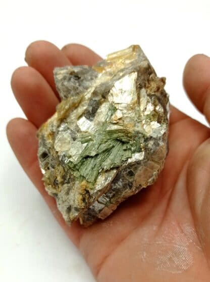 Tourmaline verte et Mica, Orvault, Loire-Atlantique. – Image 9