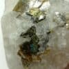 Cryolite, Sidérite et Chalcopyrite, Ivigtut Mine, Groenland.
