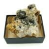 Blende (Sphalérite) et Quartz, Kapnik, Cavnic, Roumanie.