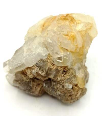 Calcite et Quartz, Virage n°11, Huez, Oisans, Isère.