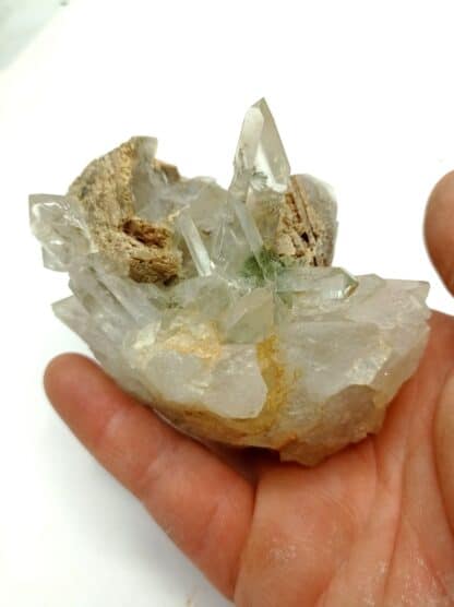 Calcite et Quartz, Virage n°11, Huez, Oisans, Isère.