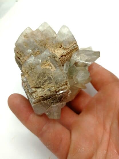 Calcite et Quartz, Virage n°11, Huez, Oisans, Isère.