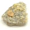 Fluorine (Fluorite) sur Quartz, Les Farges, Ussel, Corrèze.