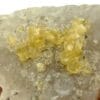 Fluorine (Fluorite) sur Quartz, Les Farges, Ussel, Corrèze.