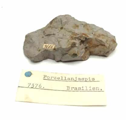 Jaspe porcelaine (Quartz), Brésil.