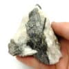 Wolframite, Mica et quartz, La Frégère, Montredon-Labessonnié, Tarn.