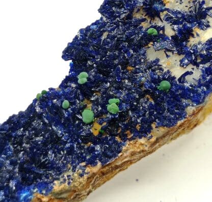 Azurite et Malachite, Cap Garonne, Le Pradet, Var.