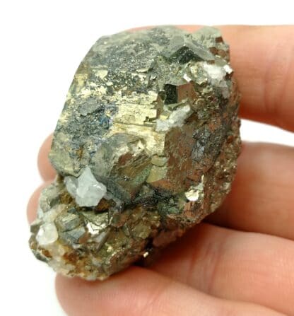 Pyrite dodécaédrique, Le Burg (Burc), Tarn.