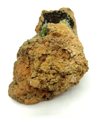 Smithsonite verte, Mine de Chessy, Chessy-les-Mines, Rhône.