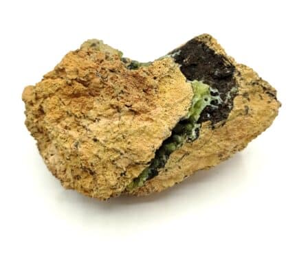 Smithsonite verte, Mine de Chessy, Chessy-les-Mines, Rhône.