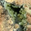 Smithsonite verte, Mine de Chessy, Chessy-les-Mines, Rhône.