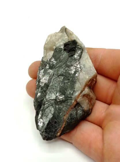 Wolframite et Quartz, Puy-les-Vignes, Haute-Vienne, Limousin.