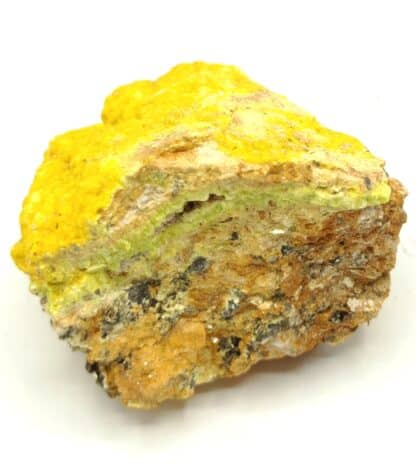 Uranotile, Mine de Margnac, Ambazac, Haute-Vienne, Limousin.