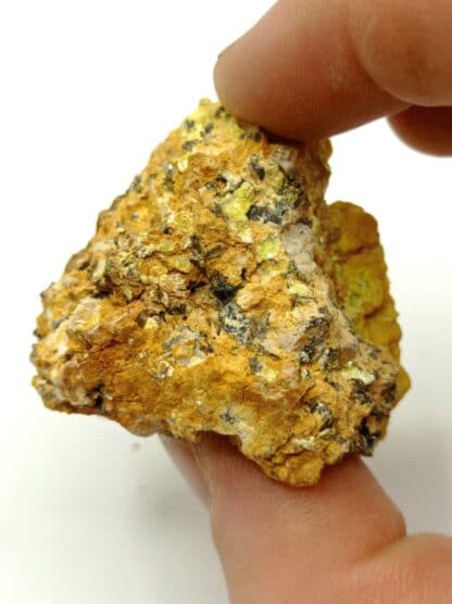 Uranotile, Mine de Margnac, Ambazac, Haute-Vienne, Limousin.