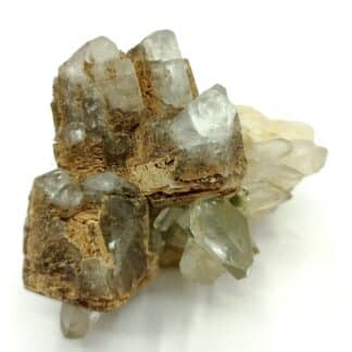 Calcite et Quartz, Virage n°11, Huez, Oisans, Isère.