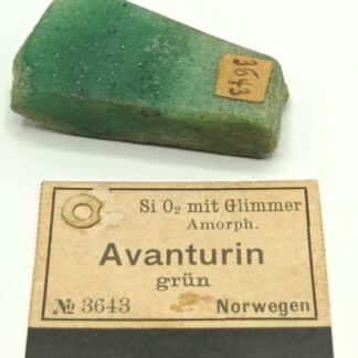 Avanturin (Aventurine, Quartz), Norvège.