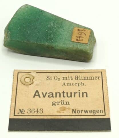 Avanturin (Aventurine, Quartz), Norvège.