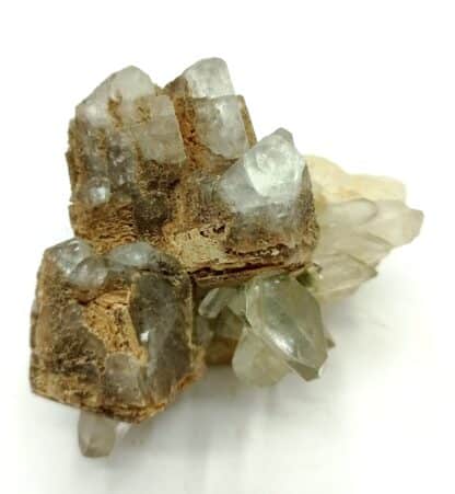 Calcite et Quartz, Virage n°11, Huez, Oisans, Isère.