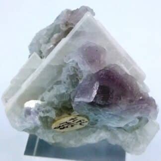 Fluorite, Baryte, minéraux de mine de Maine Reclesne Saône et Loire (Morvan).