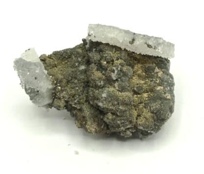 Pyrite, Quartz et Galène, Roure, Pontgibaud, Puy-de-Dôme, Auvergne.