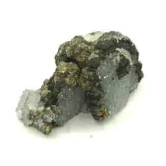 Pyrite, Quartz et Galène, Roure, Pontgibaud, Puy-de-Dôme, Auvergne.