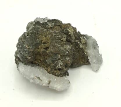 Pyrite, Quartz et Galène, Roure, Pontgibaud, Puy-de-Dôme, Auvergne.