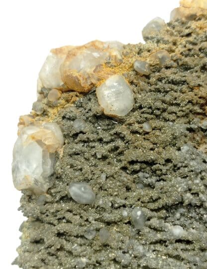 Pyrite, Jarosite et Calcite, Peyrebrune, Tarn.