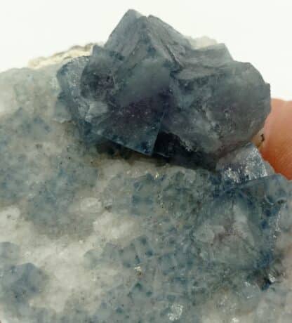 Fluorite (Fluorine) bleue, Filon Sud 3, Fontsante, Var.