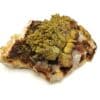 Pyromorphite sur Quartz, Les Farges, Ussel, Corrèze.