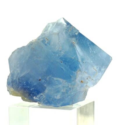 Fluorite (Fluorine) bleue, Mine de La Barre, Puy-de-Dôme, Auvergne.