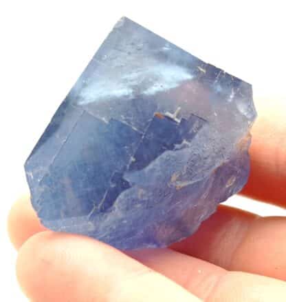 Fluorite (Fluorine) bleue, Mine de La Barre, Puy-de-Dôme, Auvergne.