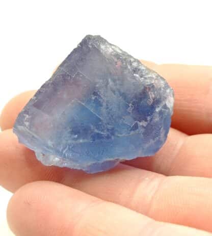 Fluorite (Fluorine) bleue, Mine de La Barre, Puy-de-Dôme, Auvergne.