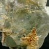 Fluorite (Fluorine) à fantômes, Pratclaux, Marsanges, Haute-Loire, Auvergne.