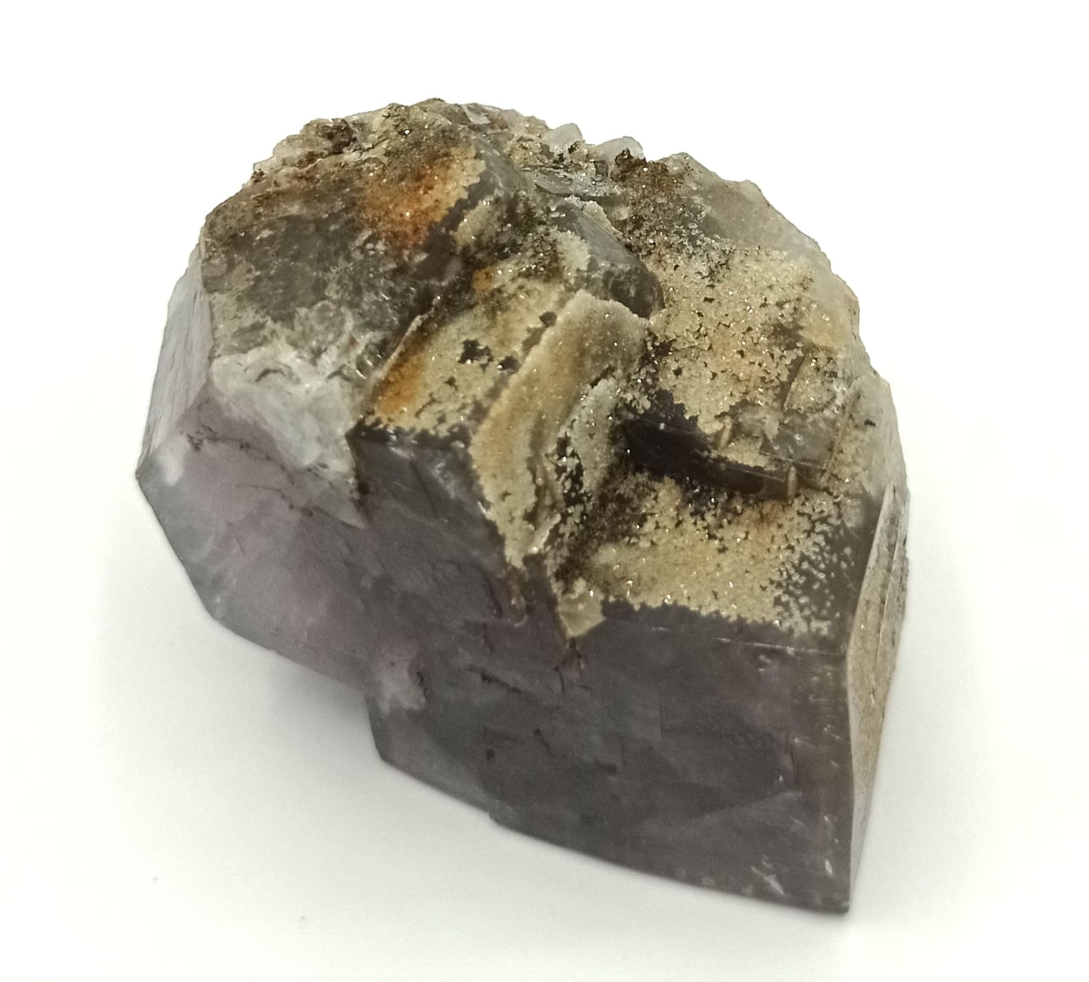 Fluorite (Fluorine) mauve, Chine.