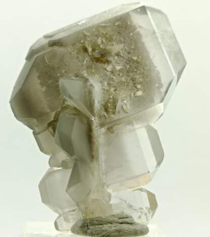 Quartz Carbone, Tête Noire, Valais, Suisse.