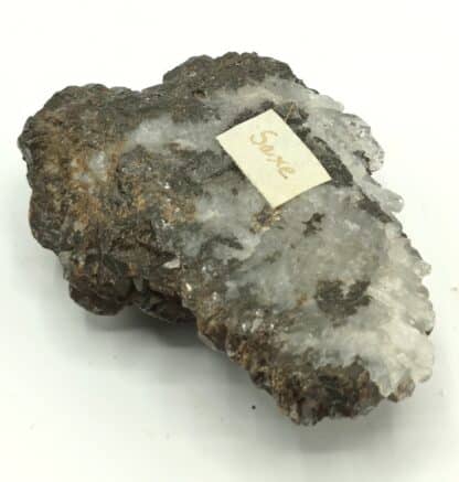 Sidérite et Quartz, Saxe, Allemagne.