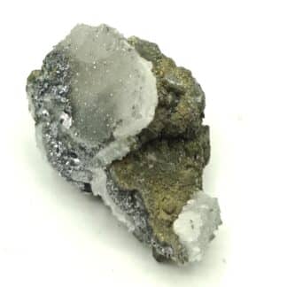 Pyrite, Quartz et Galène, Roure, Pontgibaud, Puy-de-Dôme, Auvergne.