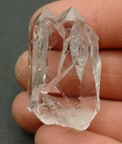 Quartz à âme, Les Grands-Montets, Argentière, Haute-Savoie.