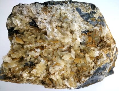 Calcite et Mispickel, Giat, Puy-de-Dôme, Auvergne.