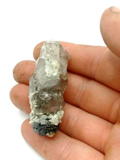Hématite sur Quartz, Les Courtes, Massif du Mont Blanc, Haute-Savoie. – Image 5