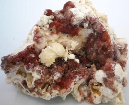 Quartz hematoide et Blanc, Bois de Mary, Nievre.