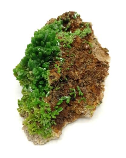 Pyromorphite, Mine des Farges, Ussel, Corrèze, Limousin.