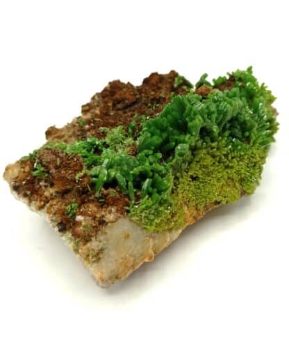 Pyromorphite, Mine des Farges, Ussel, Corrèze, Limousin.