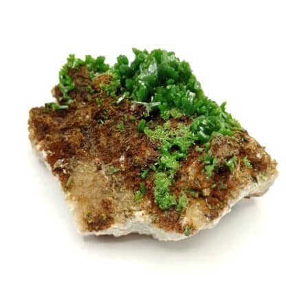 Pyromorphite, Mine des Farges, Ussel, Corrèze, Limousin.