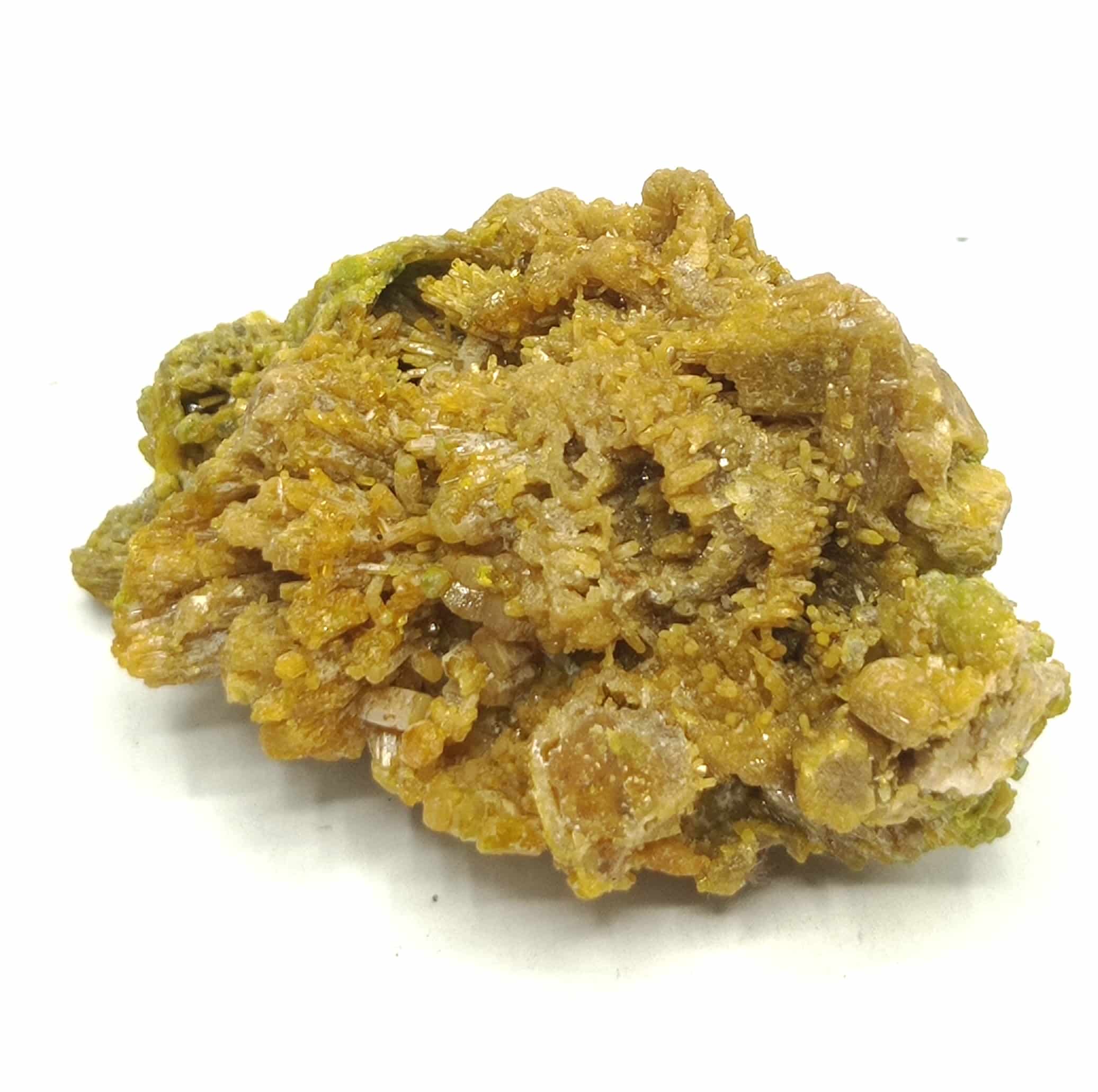 Pyromorphite, Mine des Farges, Ussel, Corrèze.