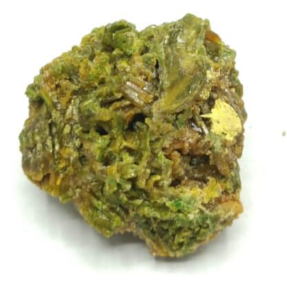 Pyromorphite bicolore, Mine des Farges, Ussel, Corrèze.