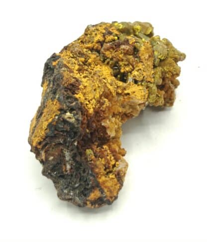 Pyromorphite mustard touch, Mine des Farges, Ussel, Corrèze.